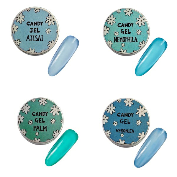 楽天市場】nail room Mint produce [CANDY GEL 全16色 3g]ジェル