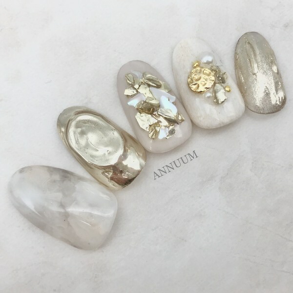 楽天市場】【☆アンティークで1番☆】ネイルパーツ[メタルシェル