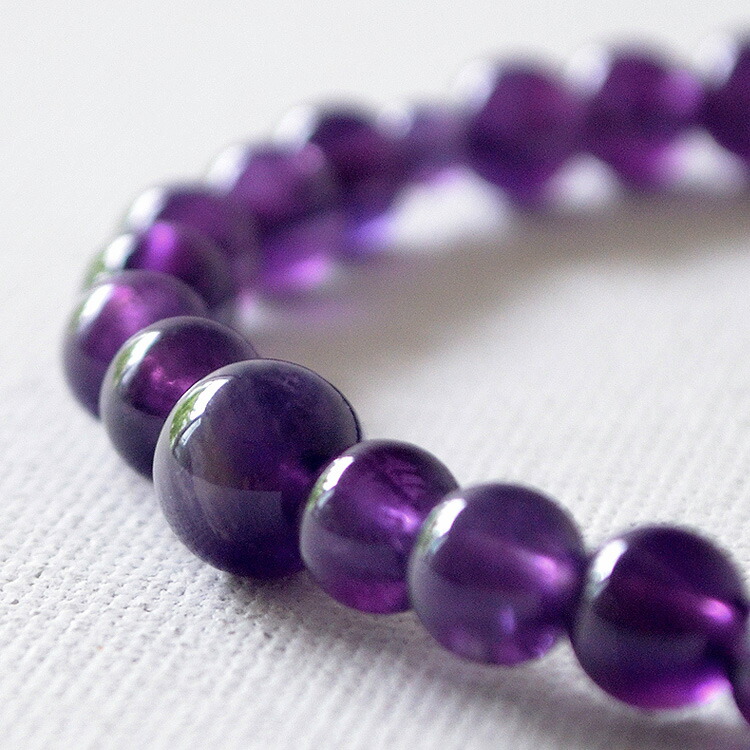 楽天市場】【当日発送可能】【1点限り】腕輪念珠「紫水晶」共仕立て