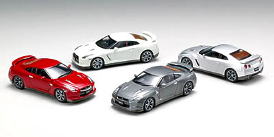 楽天市場】エブロ 1/43 ニッサン GT-R R35 ブラックエディション 2007