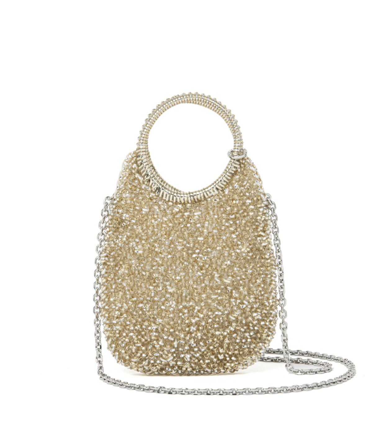 楽天市場】アンテプリマ ワイヤーバッグ シルバー ゴールドの通販