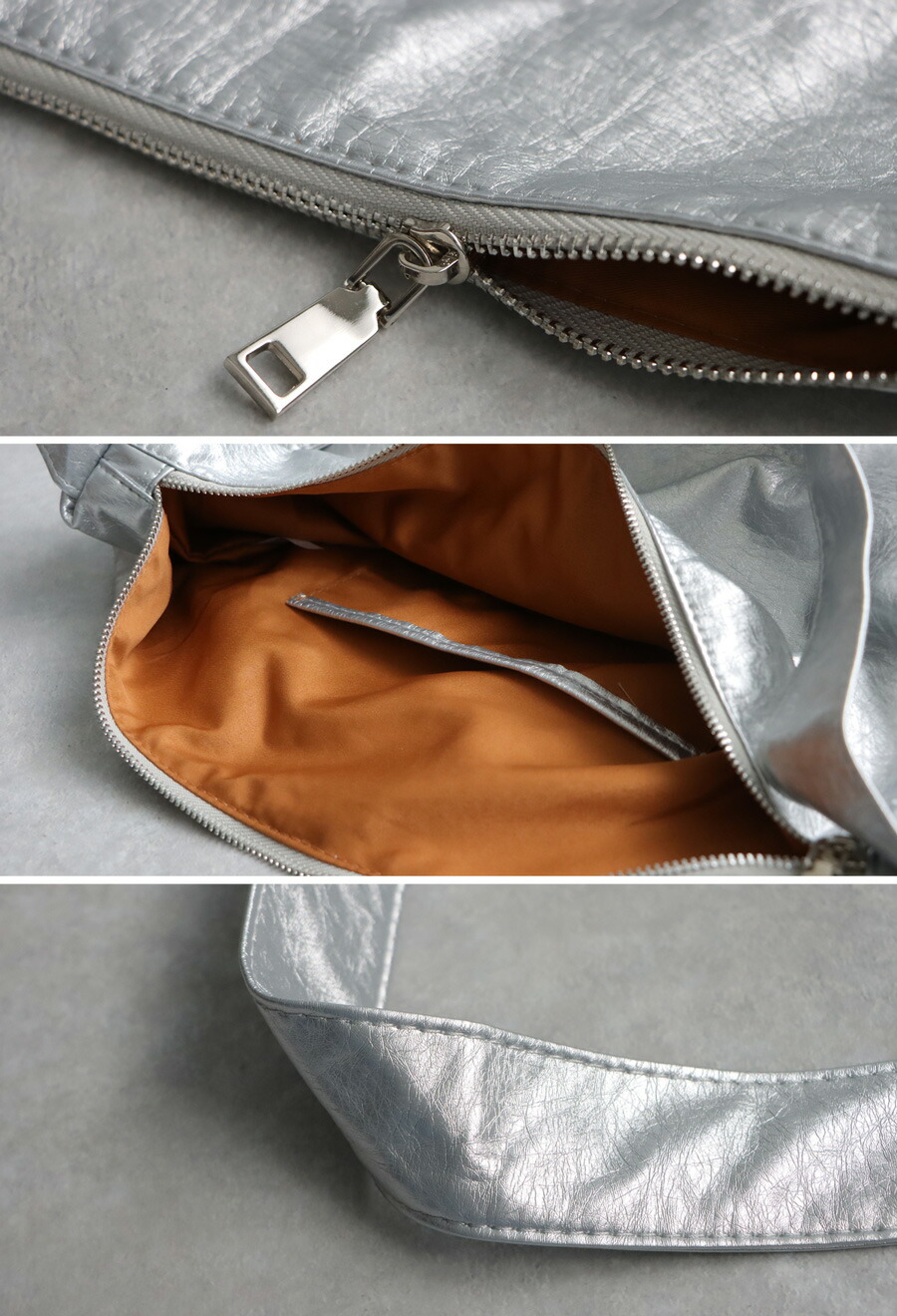 楽天市場】シルバーショルダーバッグ バッグ レディース 鞄 送料無料