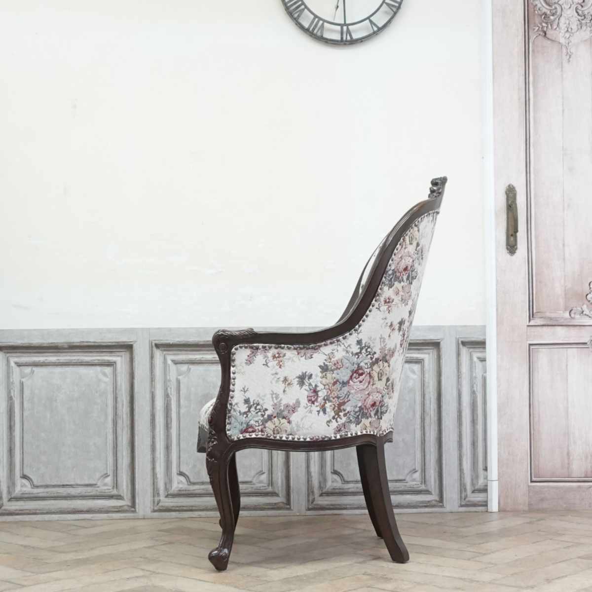 楽天市場】輸入家具 ロココ調家具 アームチェア ソフィア 姫系