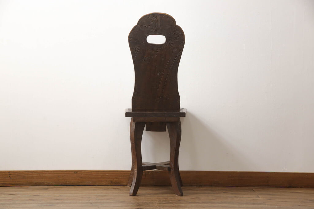 楽天市場】【中古】 ☆事前問合せ必須☆ チェア 軽井沢彫り 彫刻 板座