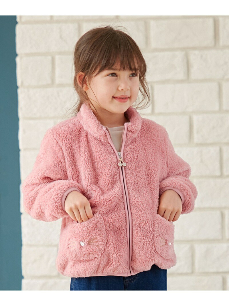楽天市場】【SALE／20%OFF】ネコポケットボアブルゾン ANY KIDS エニィ