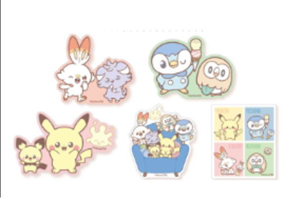 楽天市場】【日本製】【ポケットモンスター】ステッカーセット【B