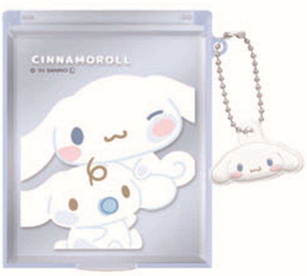 楽天市場】サンリオキャラクターズ マスコット付きミラーシナモロール