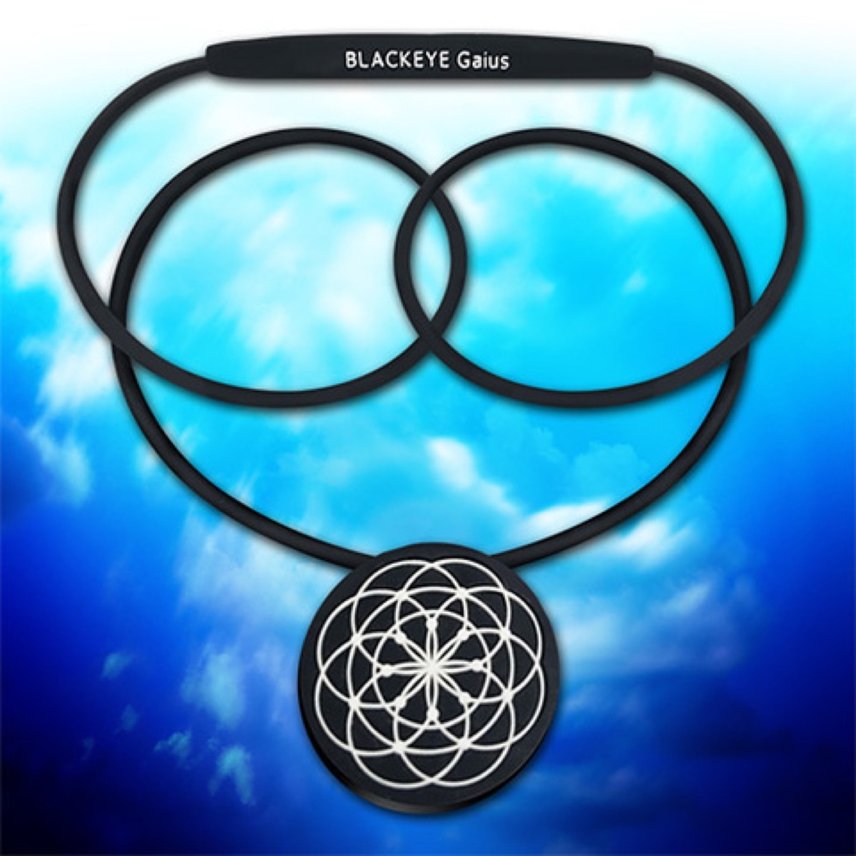 楽天市場】ブラックアイ ガイアス ネックレス 丸山式 コイル 多層丸山