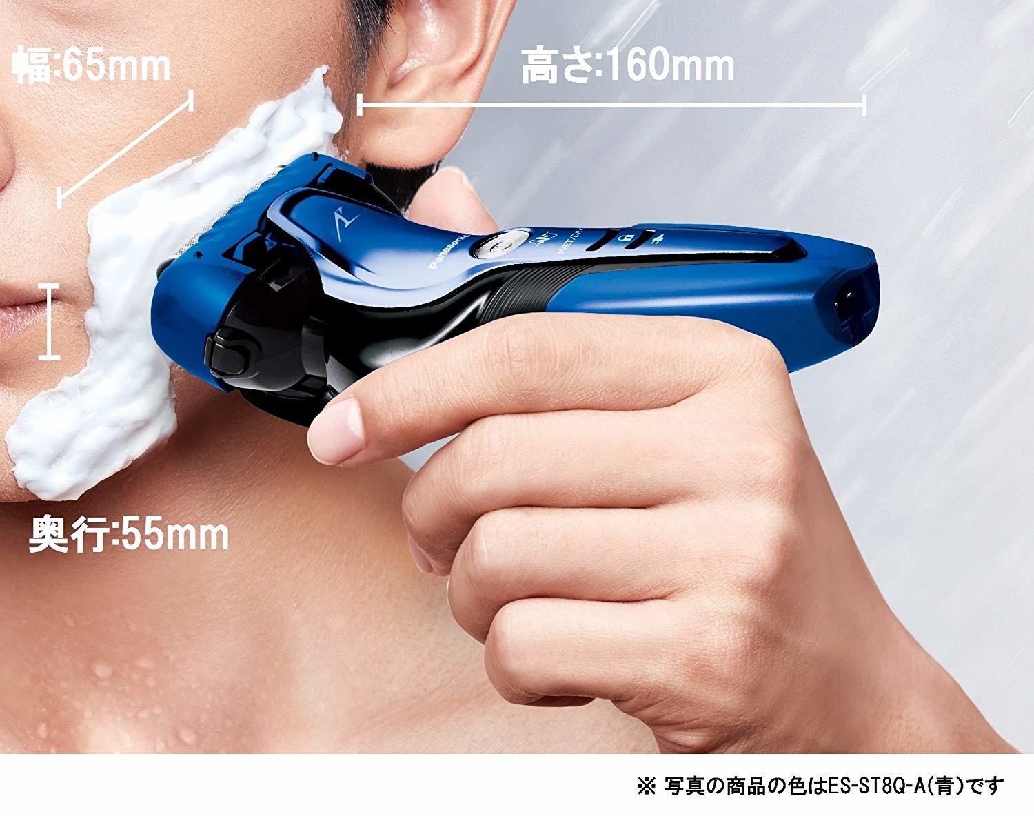 楽天市場】Panasonic ES-ST6Q ラムダッシュ メンズシェーバー 3枚刃 お