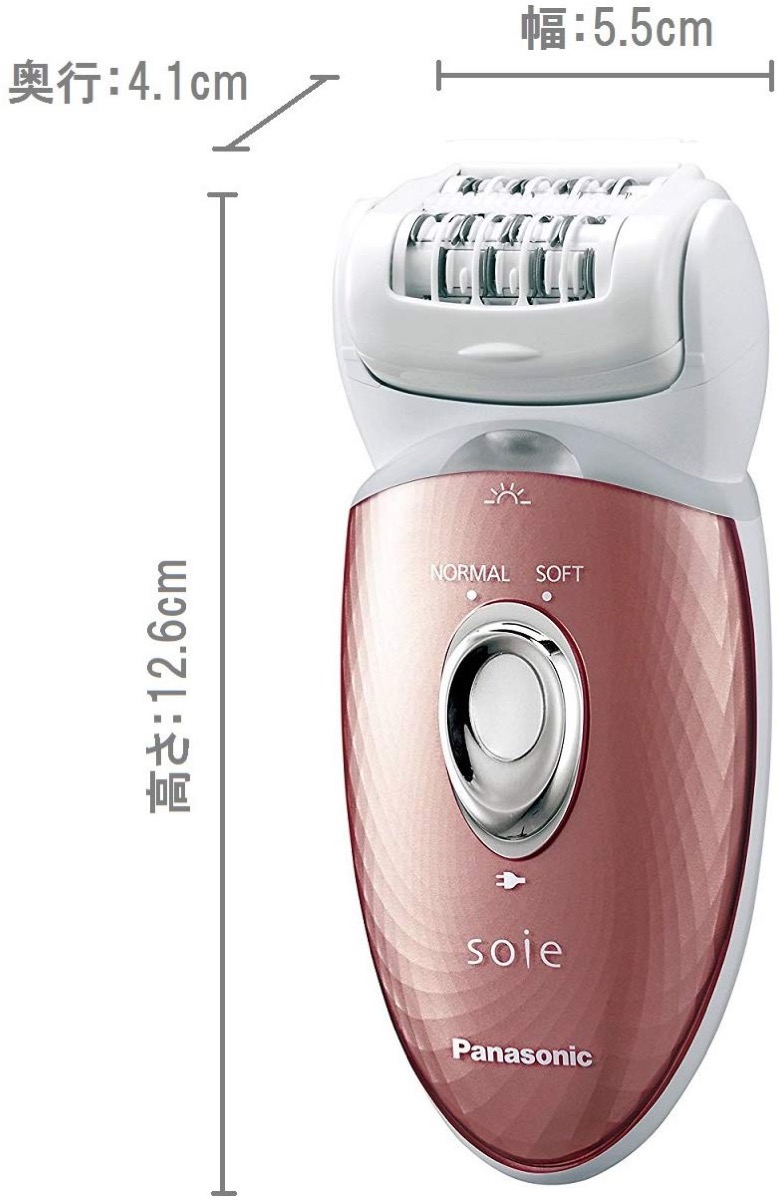 楽天市場】Panasonic ES-ED97-P 脱毛器 ソイエ ボディ & 角質ケア