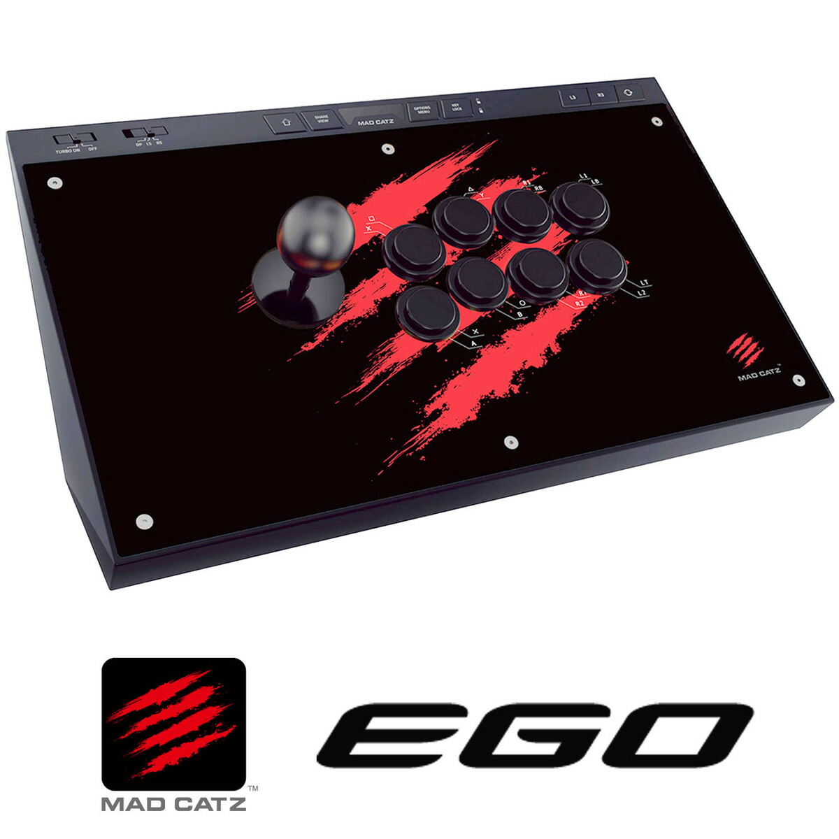 楽天市場】Mad Catz 新デザイン EGO Arcade FightStick USB Windows PC