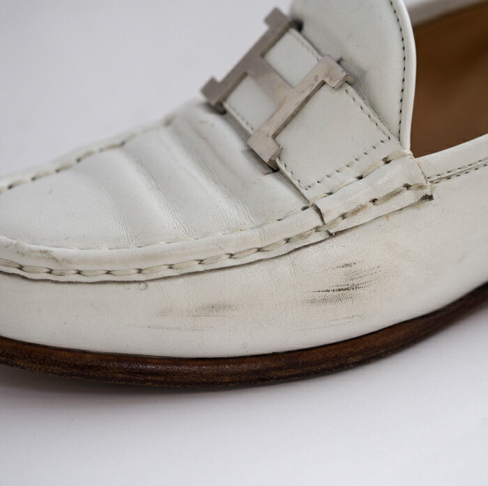 楽天市場】HERMES エルメス コンスタンス レザー ローファー 36 1/2