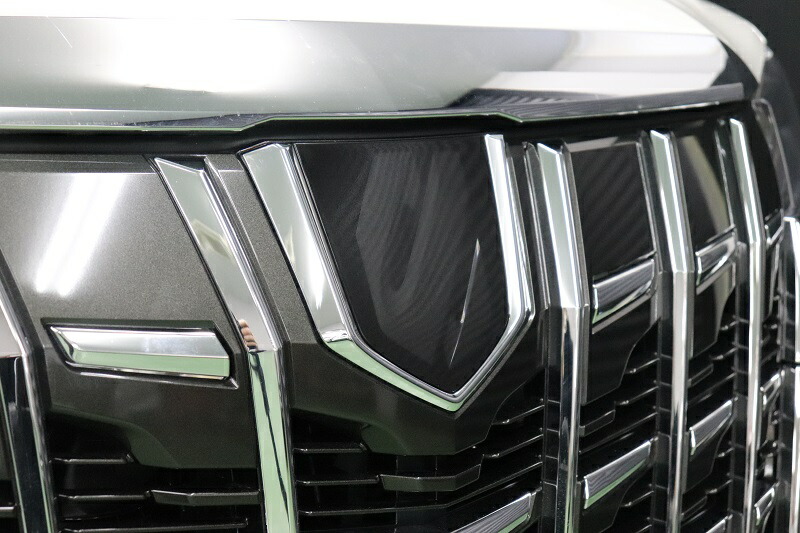 楽天市場】アルファード30系後期 フロントエンブレムフィルム