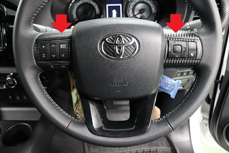 楽天市場】ハイラックス ステアリングスイッチ6点シート : AQUA-STYLE