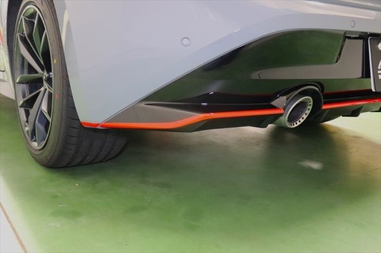 楽天市場】フェアレディZ RZ34 リアバンパーレッドラインシートVer2