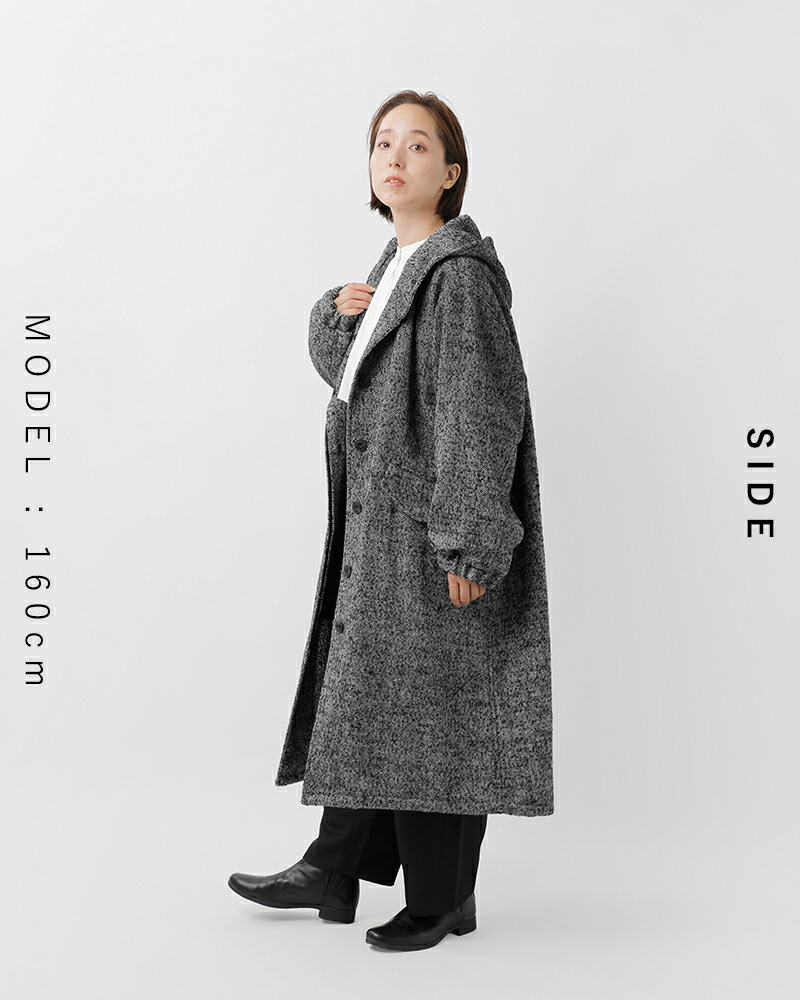 楽天市場】mizuiro ind ミズイロインド ウール ミックス フード ワイド