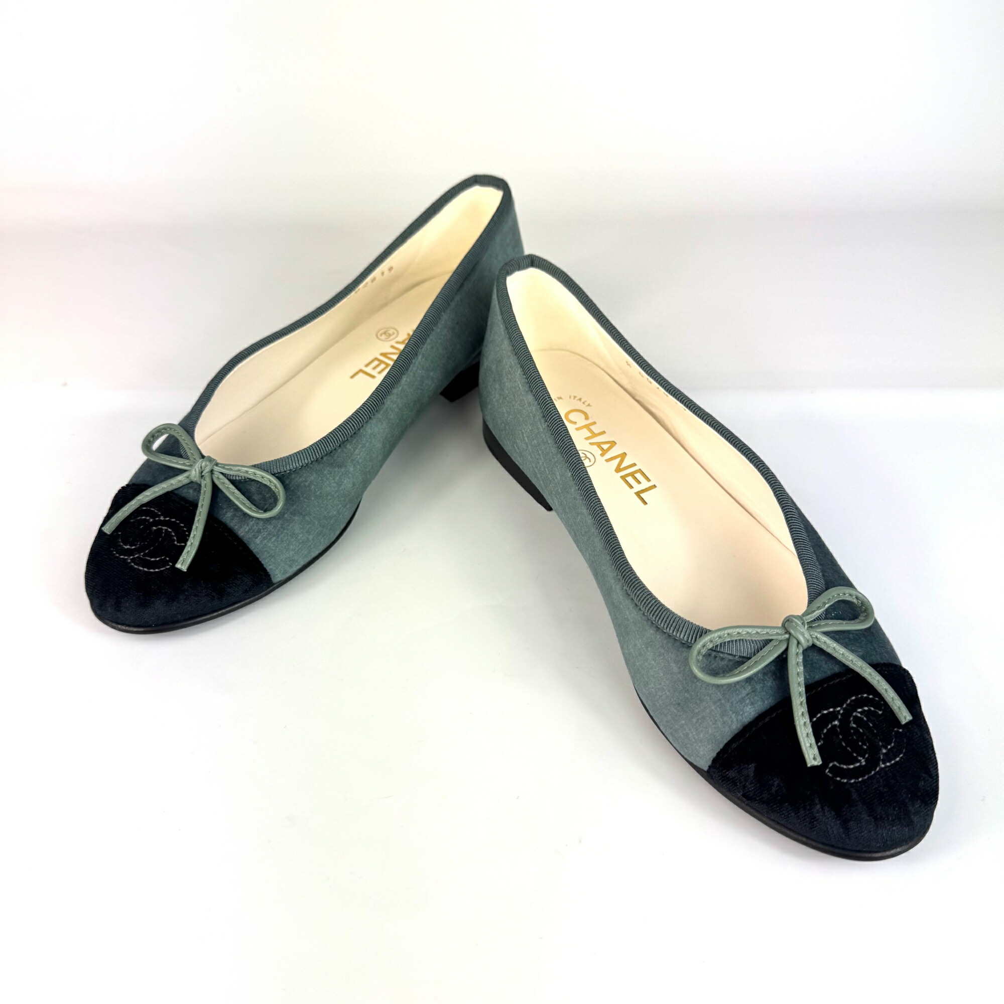 楽天市場】CHANEL（リボンモチーフ｜バレエシューズ）：レディース靴