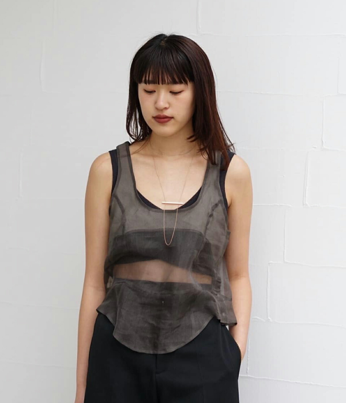 楽天市場】[送料無料]JUN MIKAMI : [レディース]シルクオーガンジー