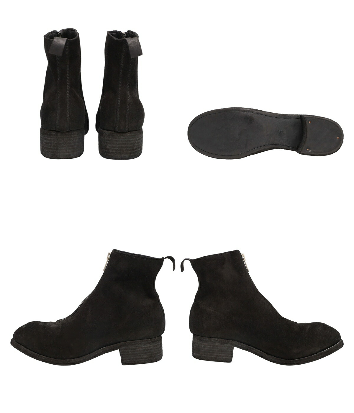 楽天市場】[送料無料]GUIDI : PL1 FRONT ZIP BOOTS HORSE REVERSE