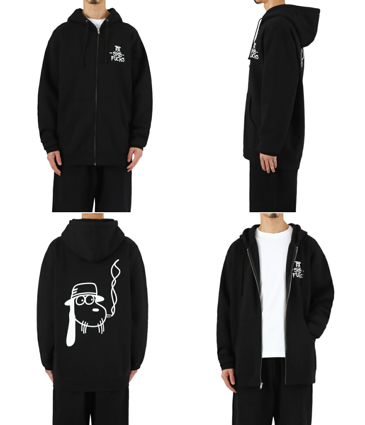 楽天市場】[SALE]FUCKING AWESOME : SK8 Fucks Zip Hoodie : FA-SFZH