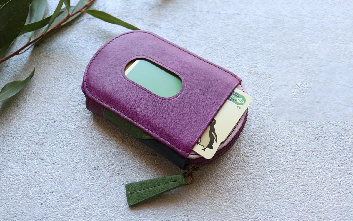 楽天市場】ミニ財布 パッチワーク マルチカラー アート 牛革 sybilla