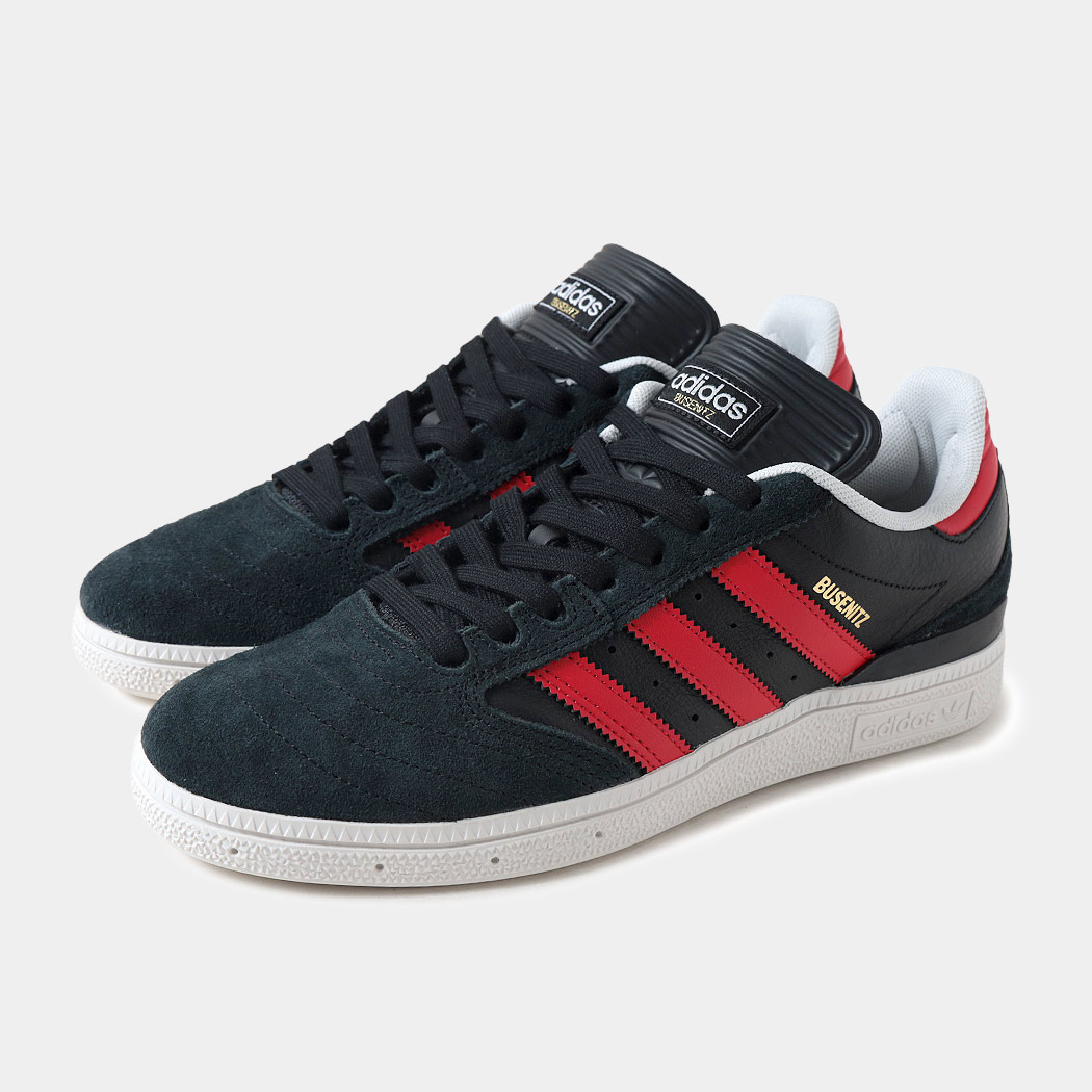 楽天市場】adidas アディダス ブセニツ スニーカー BUSENITZ BLACK/RED