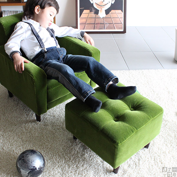 楽天市場】ロースツール オットマン ベロア ミニ ロー ミニスツール