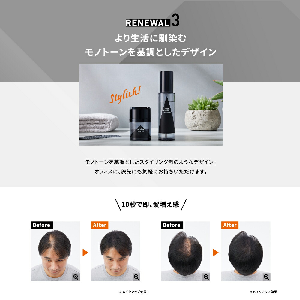 楽天市場】公式 アートネイチャー アートミクロン パウダー 20g 薄毛