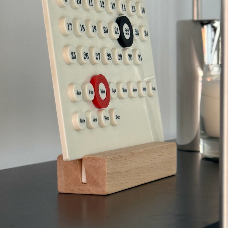 楽天市場】卓上 リング 万年カレンダー 20cm【ART OF BLACK】 : ART OF