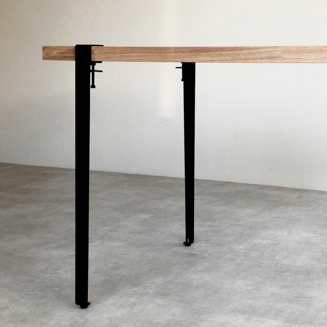 楽天市場】4本set クランプ アイアンレッグ テーブル脚 鉄脚 高さ71cm