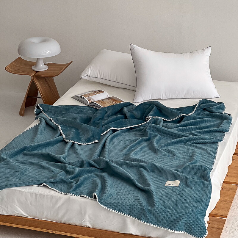 楽天市場】カラーワッフル リバーシブル ブランケット 200×150【ART OF