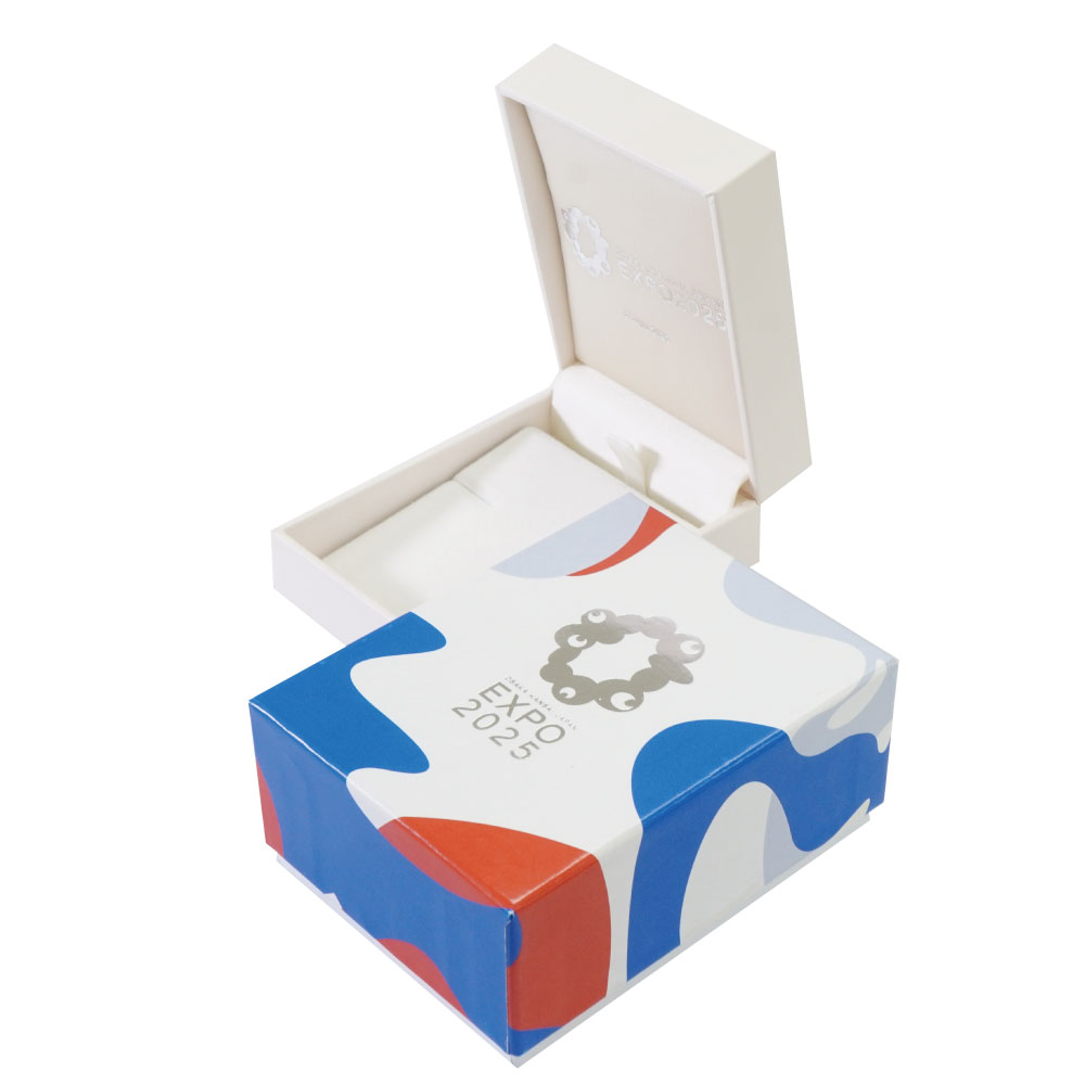 楽天市場】EXPO2025 公式ロゴ シルバーピンバッジ / ミャクミャク 大阪