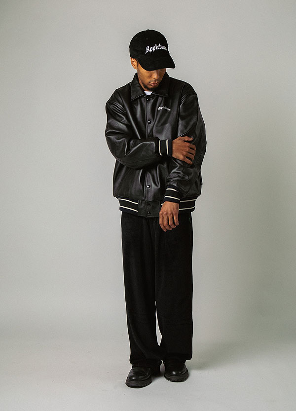 楽天市場】APPLEBUM アップルバム All Leather Stadium Jacket メンズ