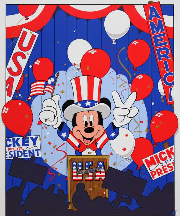 楽天市場】ディズニー/Sowa & Reiser「大統領ミッキーマウス