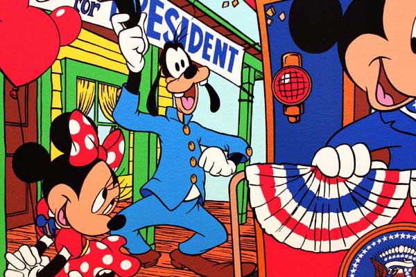 楽天市場】ディズニー/Sowa & Reiser「大統領ミッキーマウス