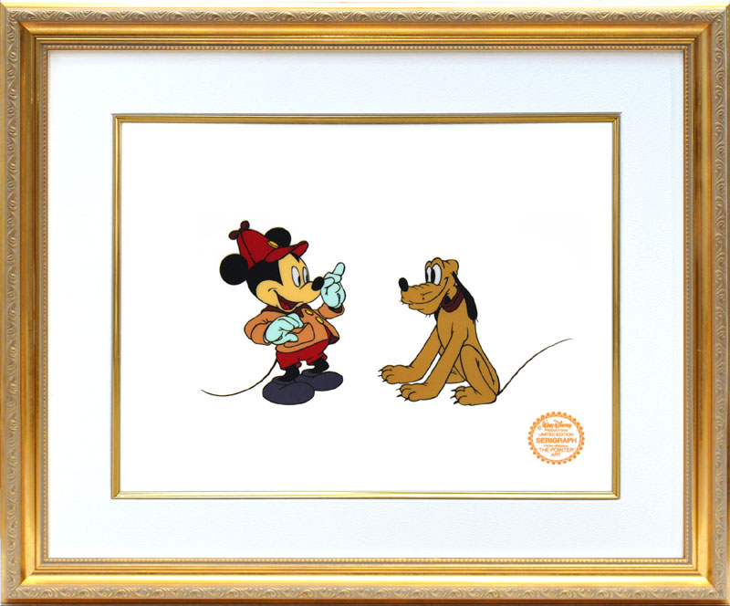 楽天市場】【レビュー特典付き】ディズニー セル画「ミッキー&プルート