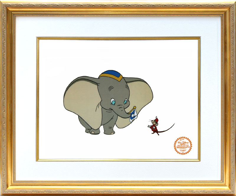 楽天市場】【レビュー特典付き】ディズニー セル画「ダンボ」額縁2種