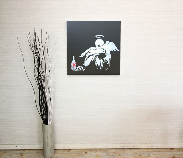 楽天市場】【スーパーSALE10%OFF】バンクシー アートパネル BANKSY