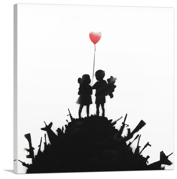 楽天市場】【スーパーSALE10%OFF】バンクシー アートパネル BANKSY