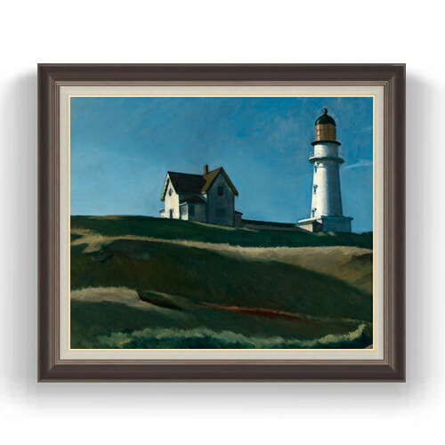楽天市場】【油絵 直筆仕上げ】エドワード・ホッパー Lighthouse Hill