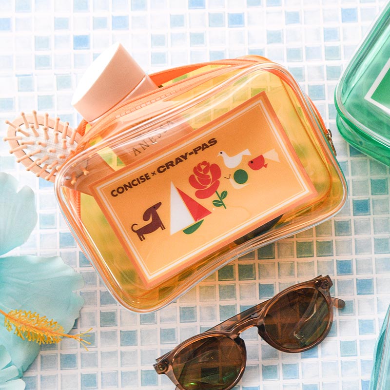 楽天市場】P10倍 サクラクレパス TTC ビニールポーチ S ビニポーチ