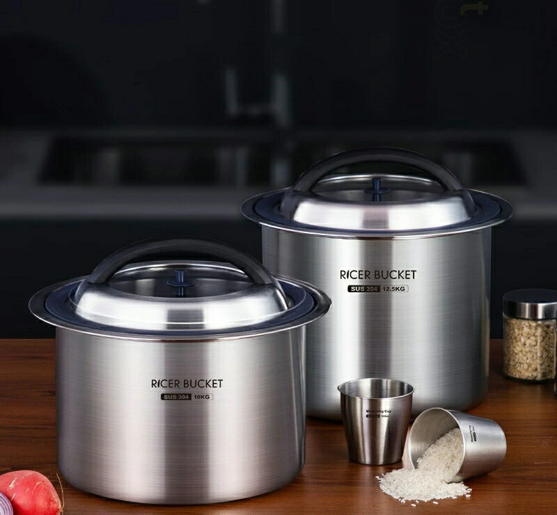 楽天市場】米びつ 真空 米櫃 密閉米びつ 保存容器 負圧シール