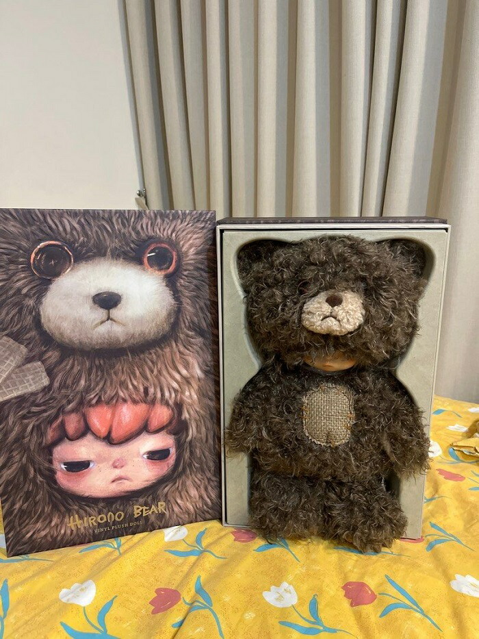 楽天市場】【◇正規品◇】Pop Mart Hirono Bear Vinyl Plush Doll
