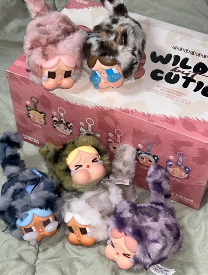 楽天市場】【◇正規品◇】Pop Mart Crybaby Wild But Cutie Series