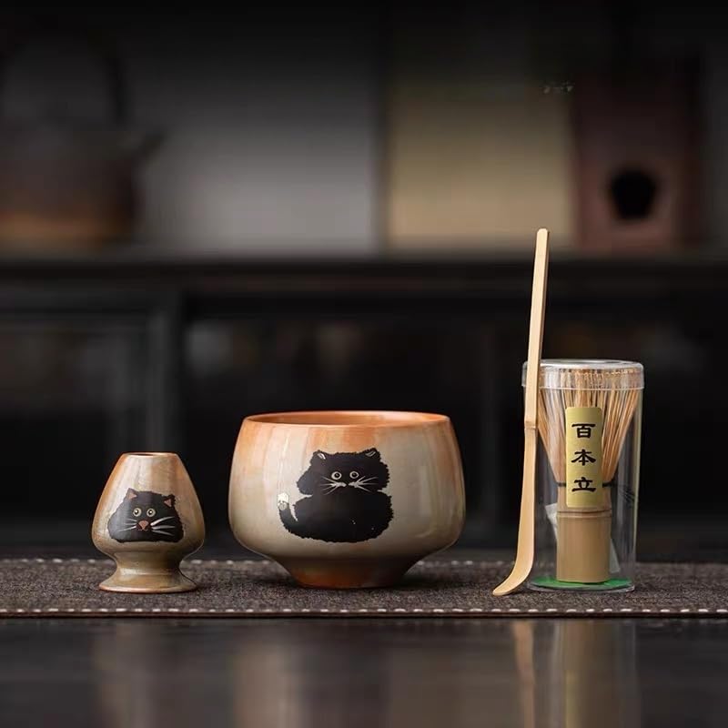 楽天市場】猫 抹茶茶碗の通販