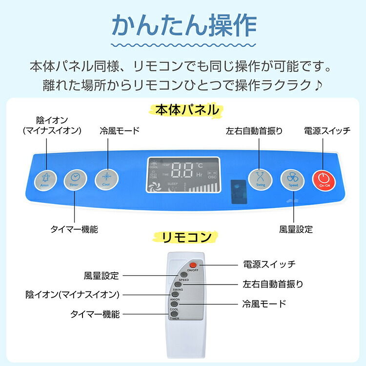 楽天市場】【送料無料】 冷風扇 大型 冷風機 扇風機 多機能 業務用