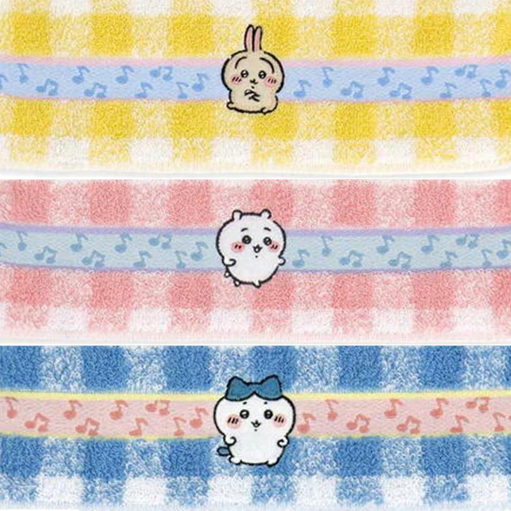 楽天市場】ちいかわ ハチワレ うさぎ タオルハンカチ 音符