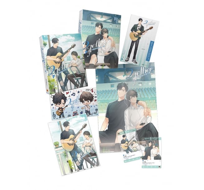 楽天市場】ドラマ小説/ 2gether 只因我們天生一對 1+2集套組（全二冊