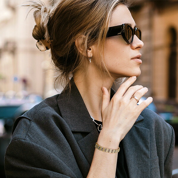 楽天市場】コアフォース ループ K14 ホワイトゴールド 全長50cm