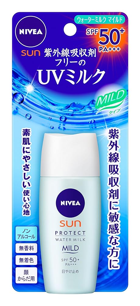 楽天市場】ニベアUVプロテクトウォーターミルクマイルドSPF50＋